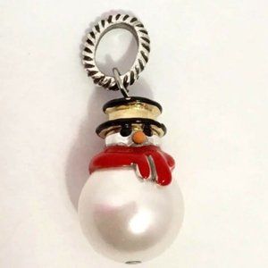Brighton Frosty Snowman Charm, New